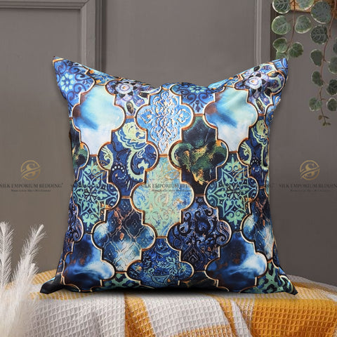 3D Printed Silk Cushions Cover (Turkish Art-Work)
