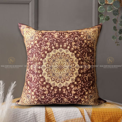 3D Printed Silk Cushions Cover (Afghan Art-Work)