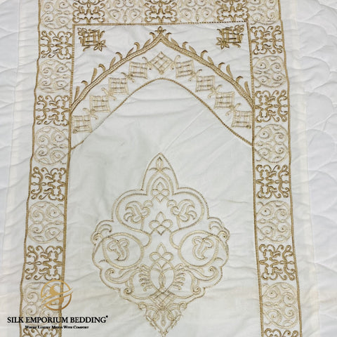 Prayer-mat (Embroidered Quilted)  (jay-e-namaz)