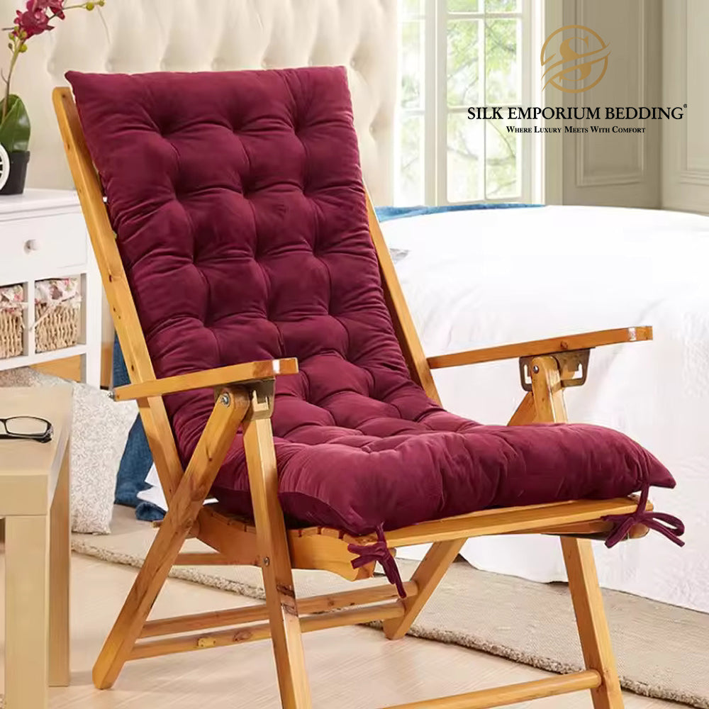 Rocking Chair Velvet Cushion