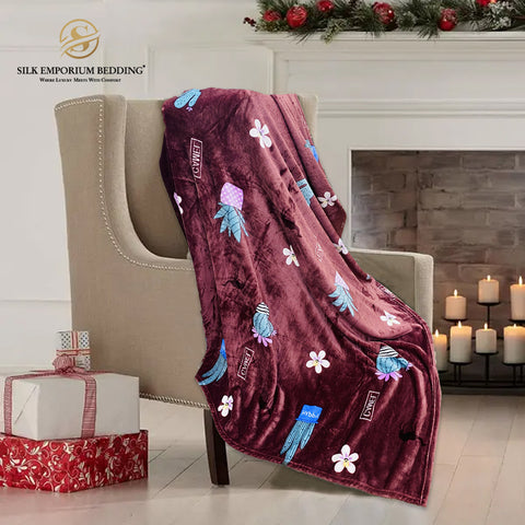 Beautiful Digital Printed Fleece Blankets