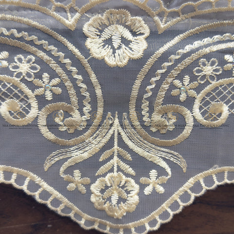Silk Quilted Turkish Bedspread 4pcs Set (Shimmery Grey)