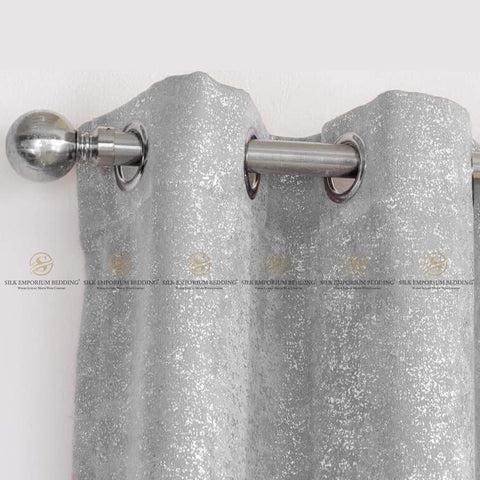 PREMIUM Velvet Curtains  (Silver)