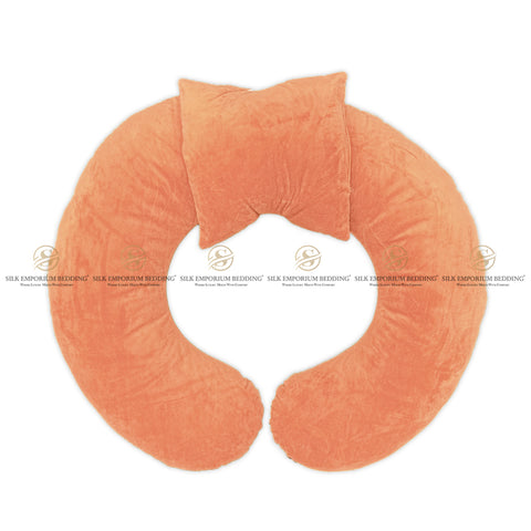 Maternity Nursing Pillow Baby  (Baby  (Peach)