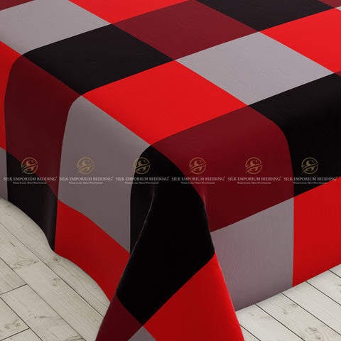 3pcs Cotton Sateen Printed Bedsheet