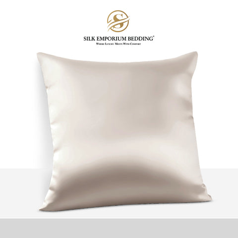 4 Pcs Silk Cushion Covers (Hazel Gray)