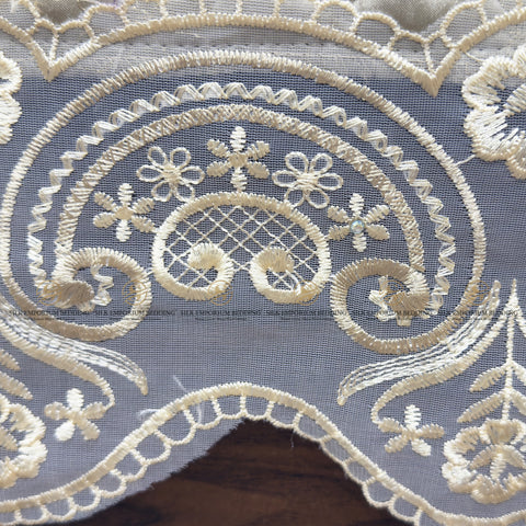 Silk Quilted Turkish Bedspread 4pcs Set (Hazel Grey)