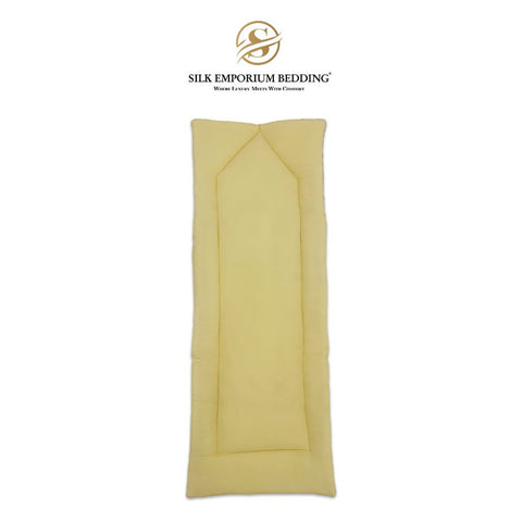 Carry Nest quilted Velvet (Camel) - Silk Emporium Bedding