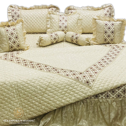 Jacquard Luxury Bridal 9 Pcs set