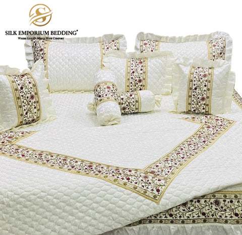 Jacquard Luxury Bridal 9 Pcs set