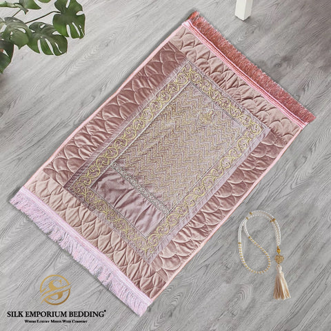 Prayer-mat (Embroidered Quilted)  (jay-e-namaz)