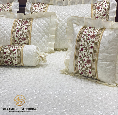 Jacquard Luxury Bridal 9 Pcs set