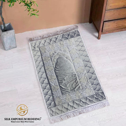 Embroidered Quilted Prayer mat