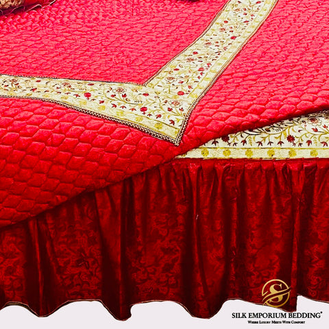 Jacquard Luxury Bridal 9 Pcs set