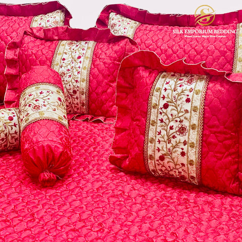 Jacquard Luxury Bridal 9 Pcs set