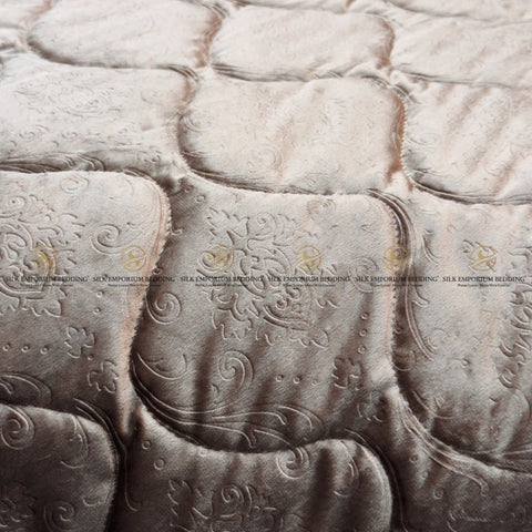 Luxury Velvet Bridal 9 Pcs set.(Skin) - Silk Emporium Bedding