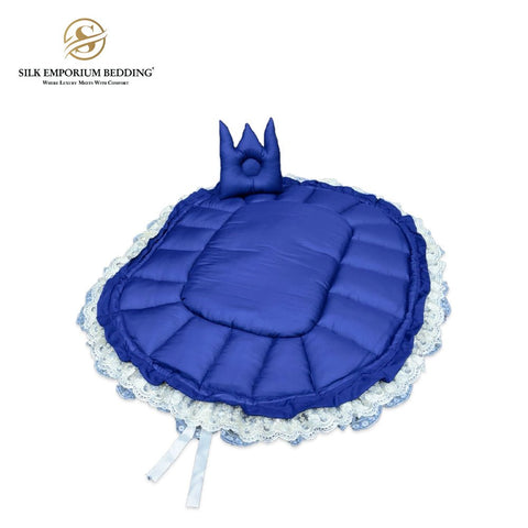 Sleeping Baby Pod (Navy Blue) - Silk Emporium Bedding