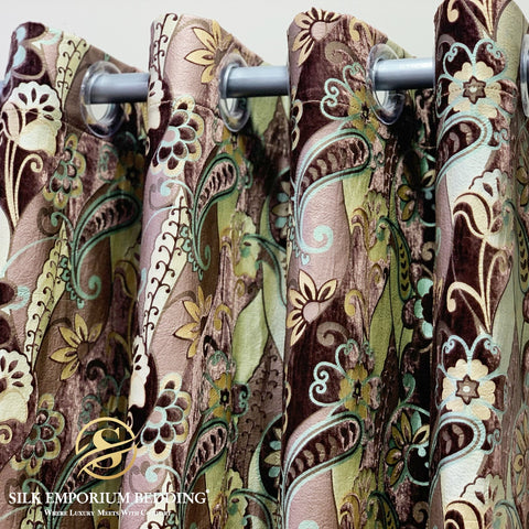 LUXURIOUS VELVET CURTAIN PREMIUM (Digital Printed)