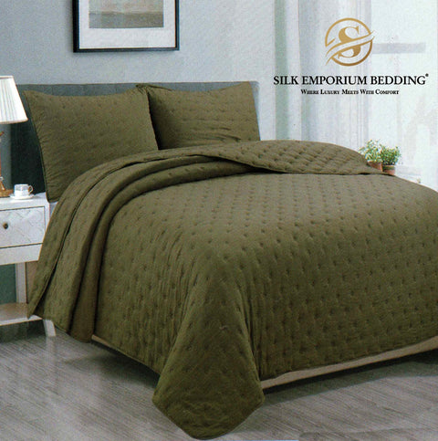 Cotton Sateen Bedspread